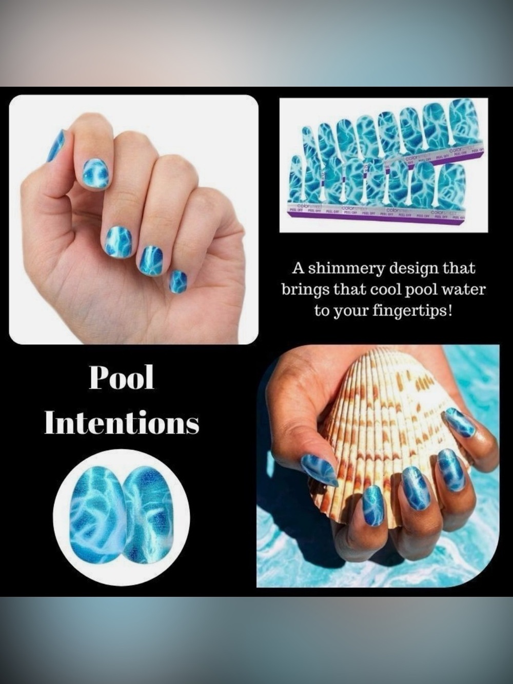 Pool Intentions: Color Street Nail Polish Strips
